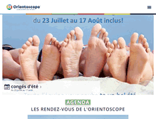 Tablet Screenshot of orientoscope.fr
